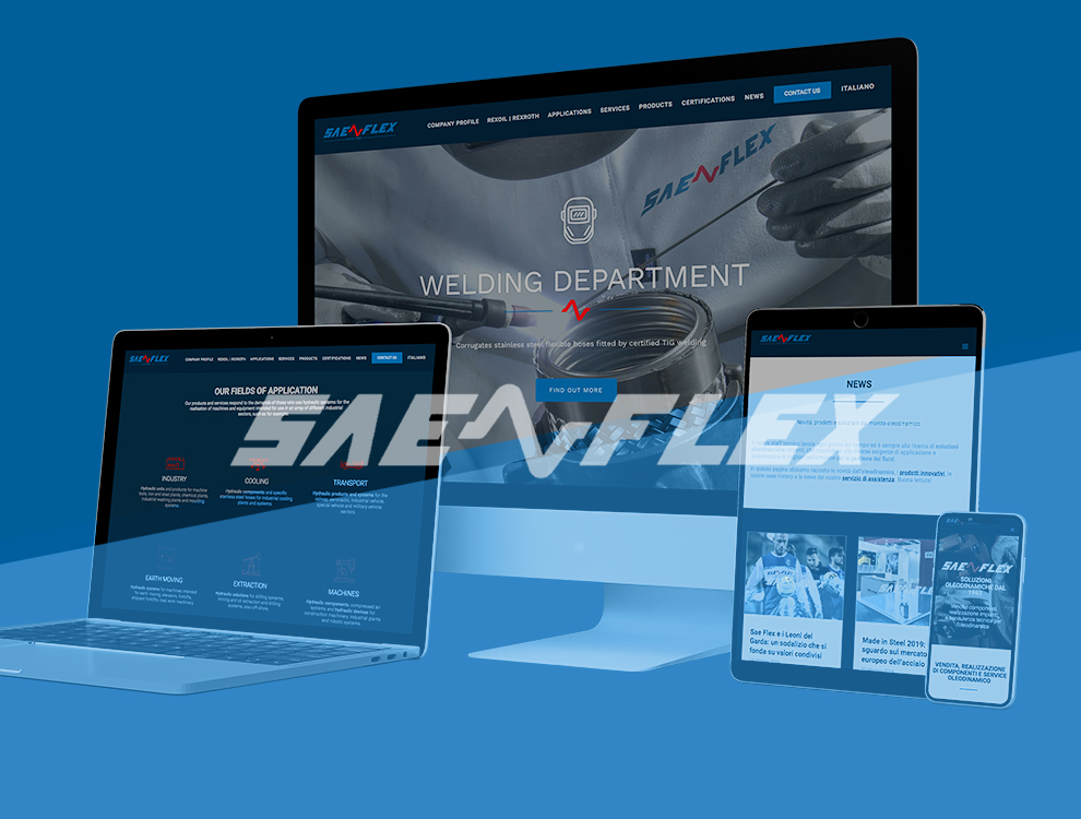 Il nuovo sito Sae Flex